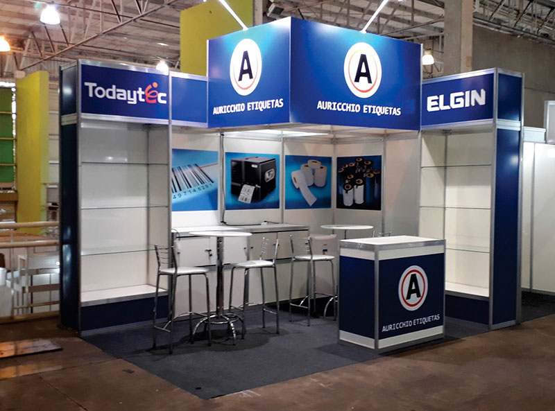 Montagem Stands SP Gênesis